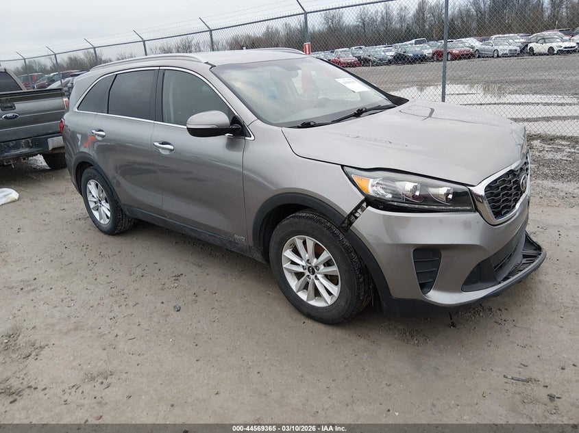 2019 Kia Sorento VIN 5XYPGDA33KG520409 IAAI salvage auction — FRONT END, Salvage (Kentucky), sold $1,750 on 2026-07-13 (photo 1)