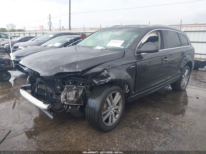 2015 Audi Q7 VIN WA1LGAFE0FD007737 IAAI salvage auction — FRONT END, Salvage Title, sold $350 on 2026-07-22 (photo 2)