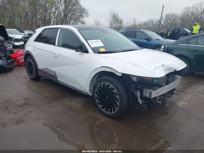 2024 Hyundai Ioniq 5 VIN KM8KRDDF7RU297774 IAAI salvage auction — FRONT END, Wait Title, sold $10,600 on 2026-07-11 (photo 1)