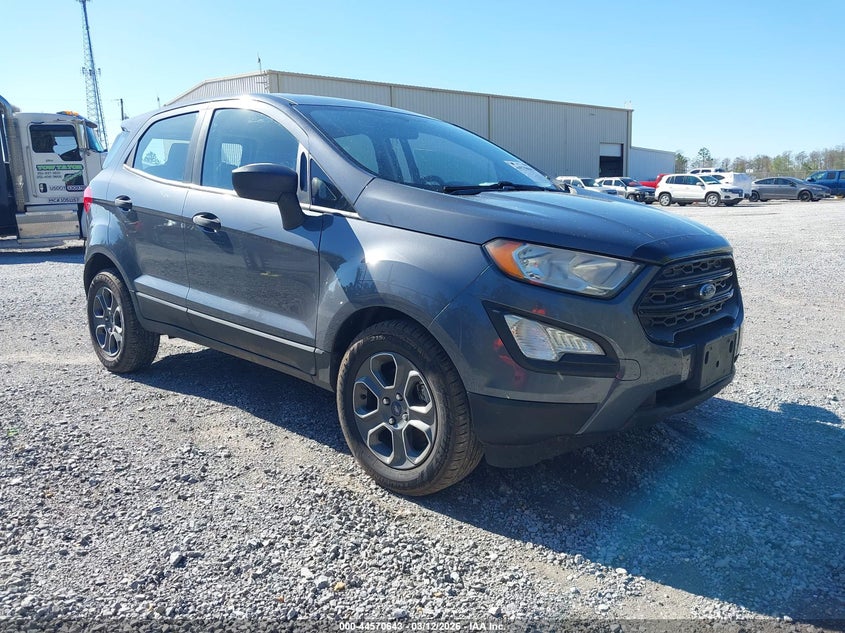 2020 Ford Ecosport VIN MAJ3S2FE0LC322801 IAAI salvage auction — LEFT SIDE, Salvage (Mississippi), sold $1,300 on 2026-07-17 (photo 1)