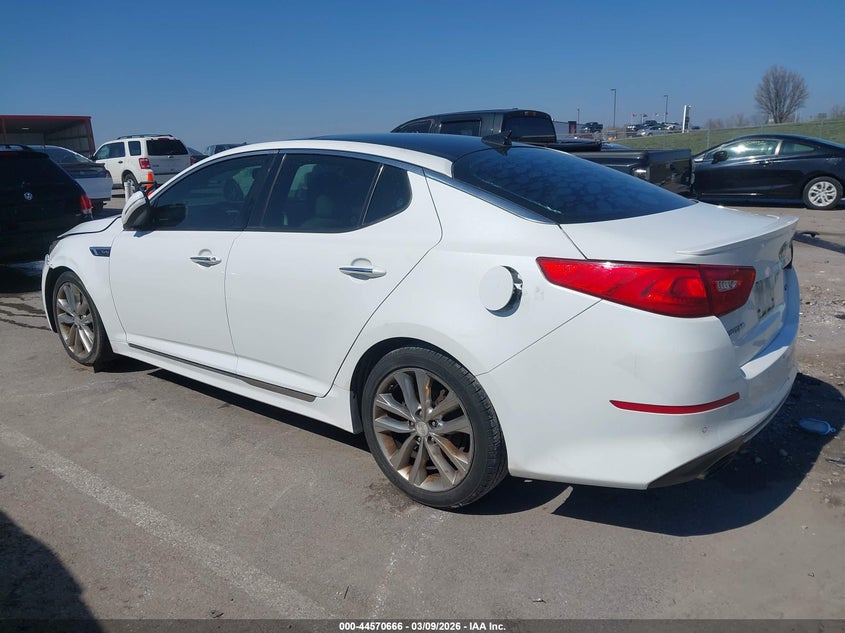 2015 Kia Optima VIN 5XXGR4A64FG380255 IAAI salvage auction — FRONT END, Salvage (Missouri), sold $400 on 2026-07-14 (photo 3)