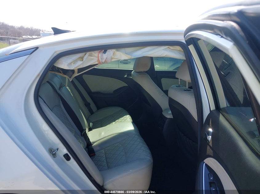 2015 Kia Optima VIN 5XXGR4A64FG380255 IAAI salvage auction — FRONT END, Salvage (Missouri), sold $400 on 2026-07-14 (photo 8)