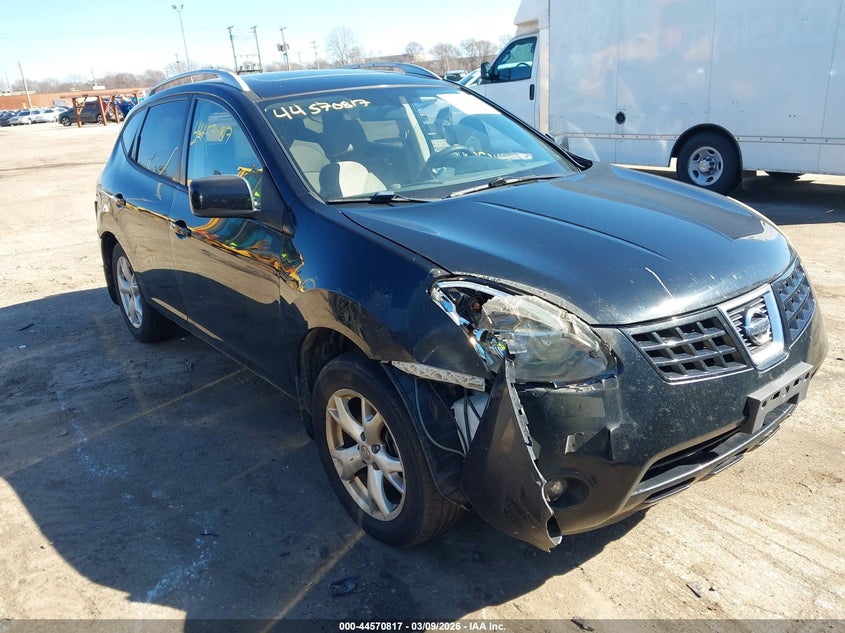 2008 Nissan Rogue VIN JN8AS58V68W405336 IAAI salvage auction — REAR END, Bill Of Sale (Indiana), sold $25 on 2026-07-28 (photo 1)