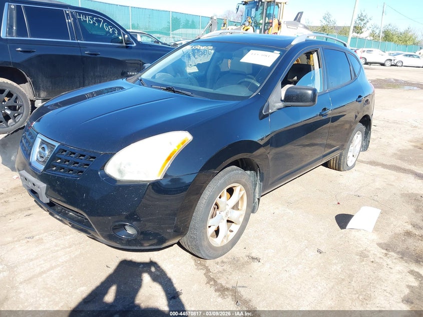 2008 Nissan Rogue VIN JN8AS58V68W405336 IAAI salvage auction — REAR END, Bill Of Sale (Indiana), sold $25 on 2026-07-28 (photo 2)