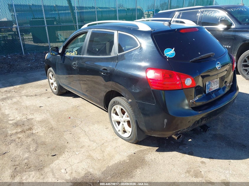 2008 Nissan Rogue VIN JN8AS58V68W405336 IAAI salvage auction — REAR END, Bill Of Sale (Indiana), sold $25 on 2026-07-28 (photo 3)