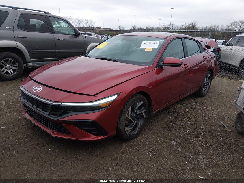 2024 Hyundai Elantra VIN KMHLP4DGXRU756315 IAAI salvage auction — REAR END, Salvage (Tennessee), sold $7,300 on 2026-07-09 (photo 2)
