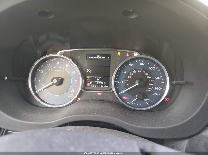 2016 Subaru Xv VIN JF2GPALC0GH267349 IAAI salvage auction — RIGHT FRONT, Salvage (South Carolina), sold $25 on 2026-07-28 (photo 7)