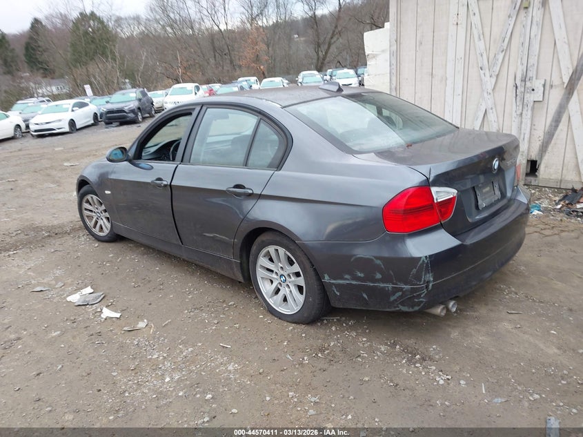 2006 BMW 3er VIN WBAVD135X6KT79218 IAAI salvage auction — MECHANICAL, Clear (Pennsylvania), sold $300 on 2026-07-14 (photo 3)