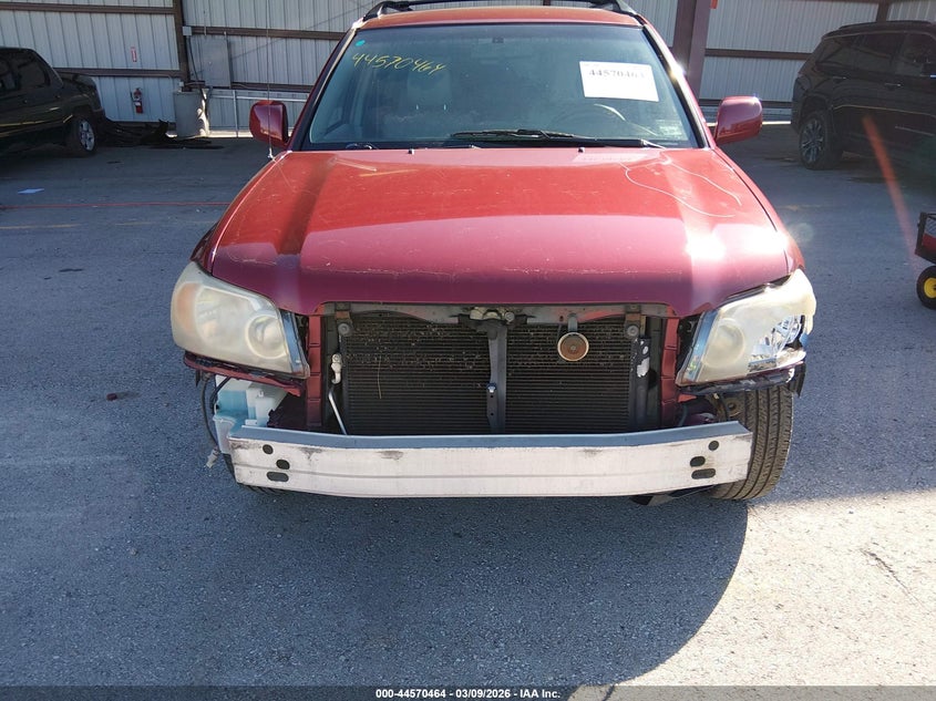2007 Toyota Highlander VIN JTEHP21A770209484 IAAI salvage auction — FRONT END, Salvage (Missouri), sold $800 on 2026-07-09 (photo 6)