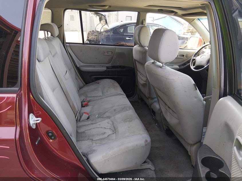 2007 Toyota Highlander VIN JTEHP21A770209484 IAAI salvage auction — FRONT END, Salvage (Missouri), sold $800 on 2026-07-09 (photo 8)