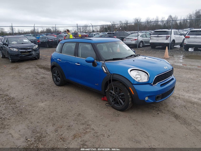 2012 Mini VIN WMWZC5C58CWL56648 IAAI salvage auction — NORMAL WEAR, Salvage Title, sold $350 on 2026-07-29 (photo 1)