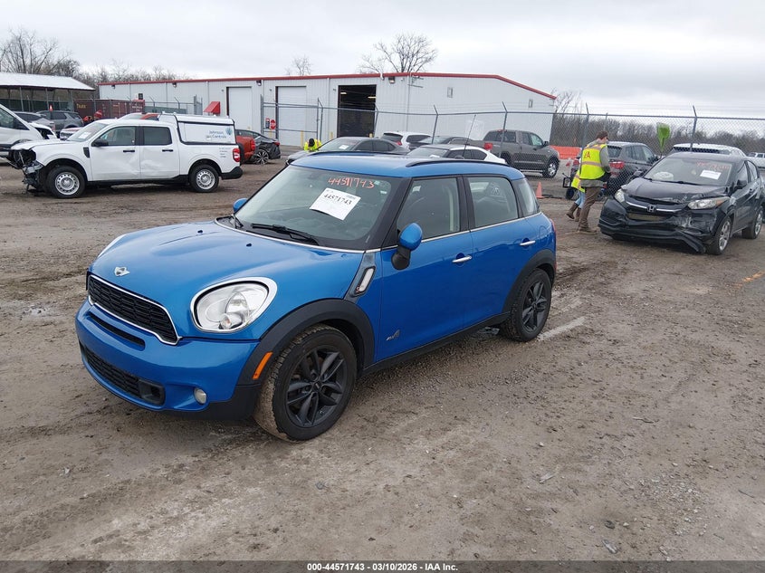 2012 Mini VIN WMWZC5C58CWL56648 IAAI salvage auction — NORMAL WEAR, Salvage Title, sold $350 on 2026-07-29 (photo 2)