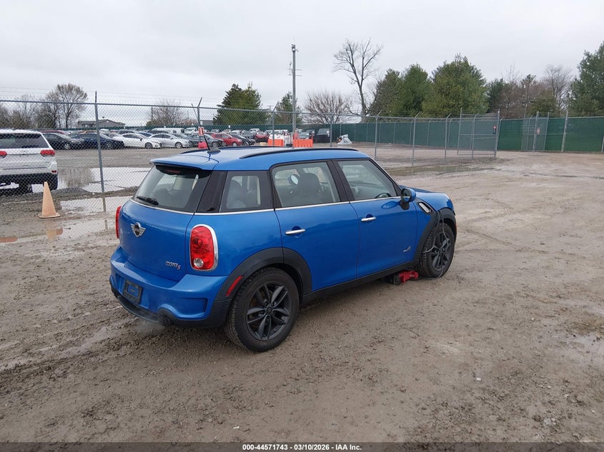 2012 Mini VIN WMWZC5C58CWL56648 IAAI salvage auction — NORMAL WEAR, Salvage Title, sold $350 on 2026-07-29 (photo 4)
