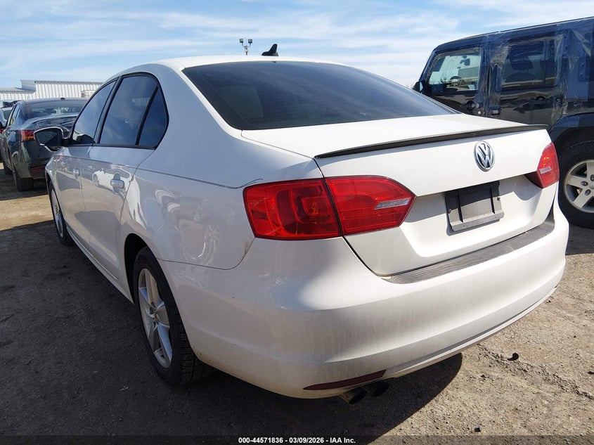 2012 Volkswagen Jetta VIN 3VW3L7AJ3CM014672 IAAI salvage auction — FRONT END, Clear (Oklahoma), sold $750 on 2026-07-09 (photo 3)