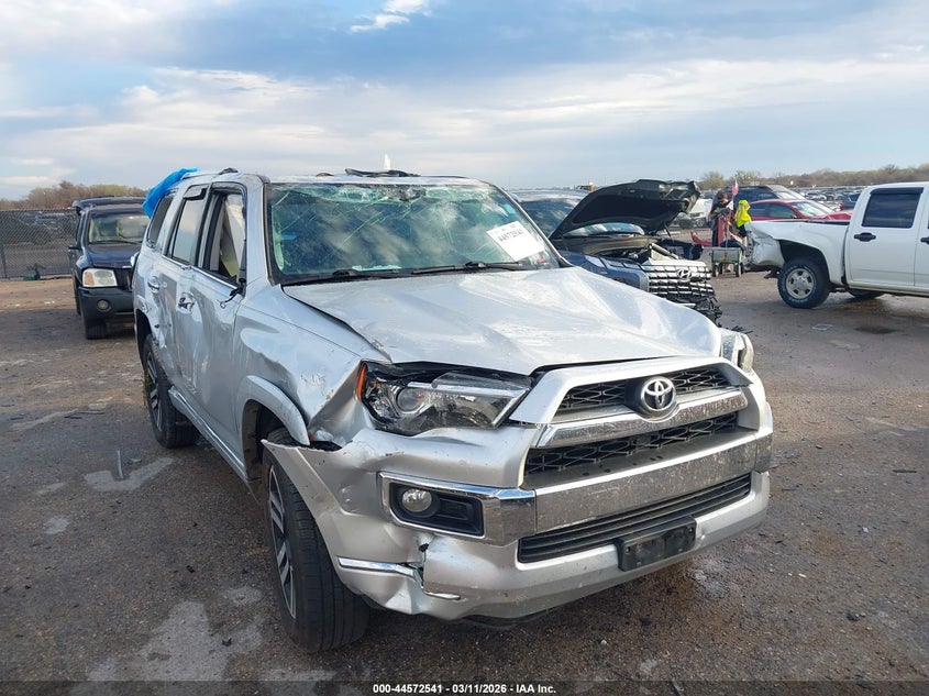 2019 Toyota 4runner VIN JTEBU5JR6K5669852 IAAI salvage auction — ROLLOVER, Salvage Title, sold $5,500 on 2026-07-21 (photo 1)