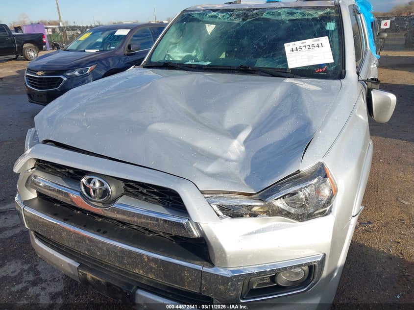 2019 Toyota 4runner VIN JTEBU5JR6K5669852 IAAI salvage auction — ROLLOVER, Salvage Title, sold $5,500 on 2026-07-21 (photo 6)
