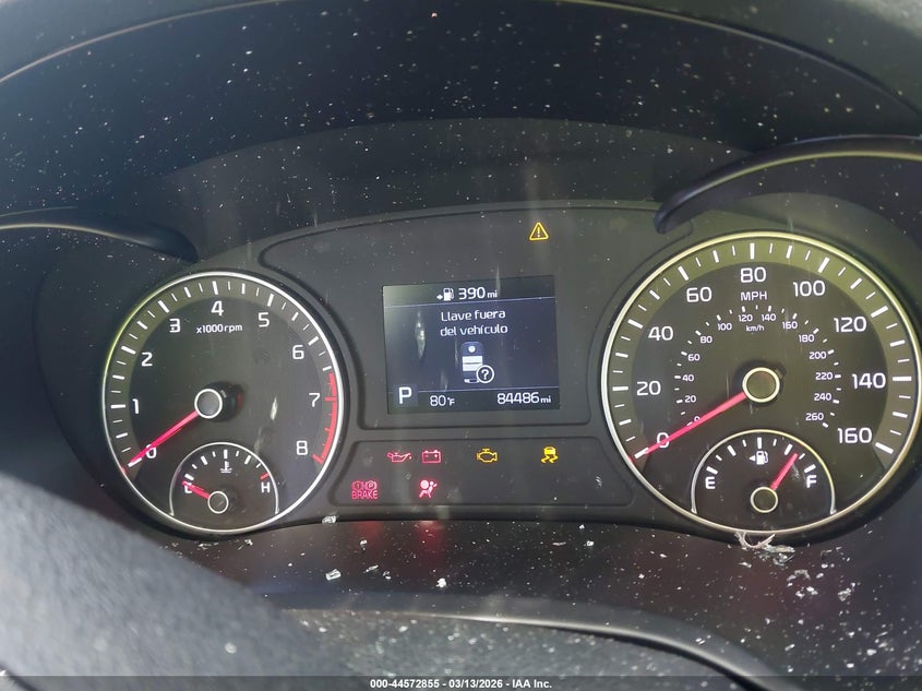 2018 Kia Optima VIN KNAGT4LE0J5020786 IAAI salvage auction — LEFT FRONT, Salvage Title, sold $1,750 on 2026-07-14 (photo 7)