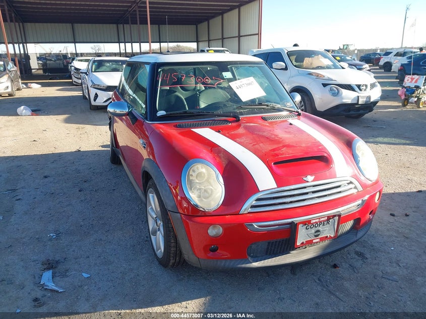 2006 Mini Cooper VIN WMWRE33506TL18660 IAAI salvage auction — REAR END, Salvage (Texas), sold $700 on 2026-07-21 (photo 1)
