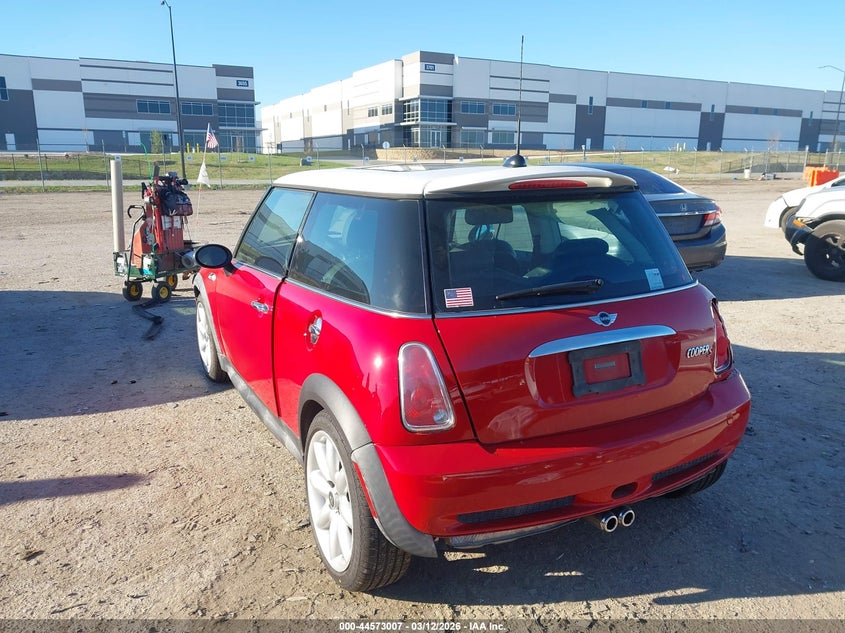 2006 Mini Cooper VIN WMWRE33506TL18660 IAAI salvage auction — REAR END, Salvage (Texas), sold $700 on 2026-07-21 (photo 3)