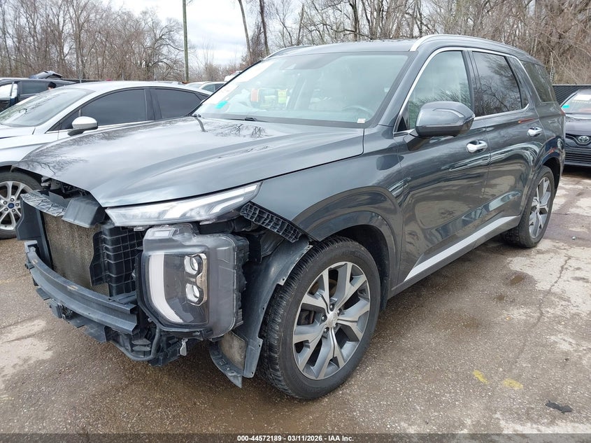 2021 Hyundai Palisade VIN KM8R5DHE6MU188114 IAAI salvage auction — FRONT END, Salvage (Kansas), sold $6,500 on 2026-07-08 (photo 2)