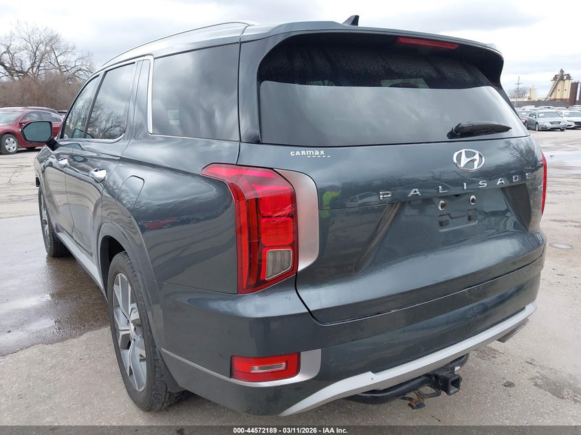 2021 Hyundai Palisade VIN KM8R5DHE6MU188114 IAAI salvage auction — FRONT END, Salvage (Kansas), sold $6,500 on 2026-07-08 (photo 3)