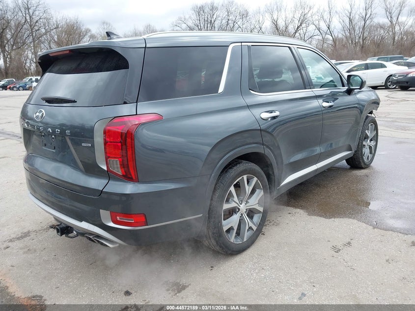 2021 Hyundai Palisade VIN KM8R5DHE6MU188114 IAAI salvage auction — FRONT END, Salvage (Kansas), sold $6,500 on 2026-07-08 (photo 4)