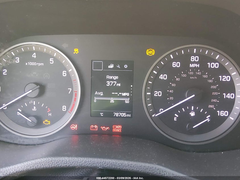 2016 Hyundai Tucson VIN KM8J33A40GU091722 IAAI salvage auction — FRONT END, Salvage Title, sold $1,100 on 2026-07-24 (photo 7)