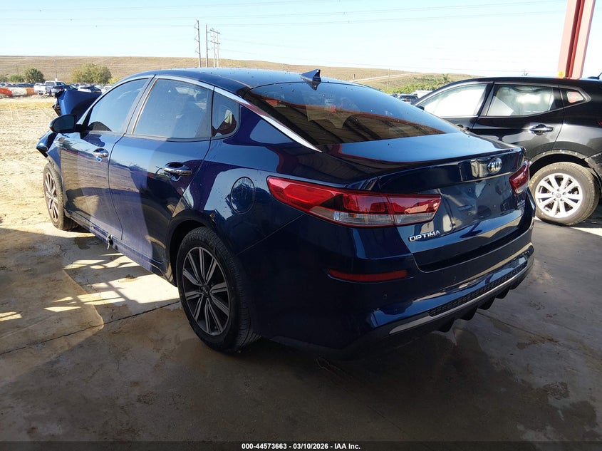 2019 Kia Optima VIN 5XXGT4L31KG368899 IAAI salvage auction — UNKNOWN, Rebuildable (Florida), sold $500 on 2026-07-28 (photo 3)