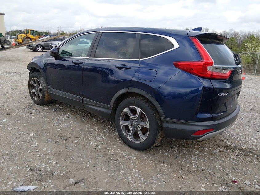 2017 Honda Cr-v VIN 7FARW1H55HE019799 IAAI salvage auction — RIGHT FRONT, Clear (Alabama), sold $2,150 on 2026-07-13 (photo 3)