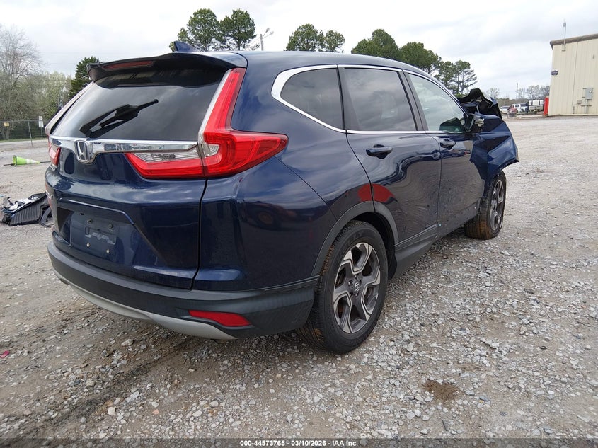 2017 Honda Cr-v VIN 7FARW1H55HE019799 IAAI salvage auction — RIGHT FRONT, Clear (Alabama), sold $2,150 on 2026-07-13 (photo 4)