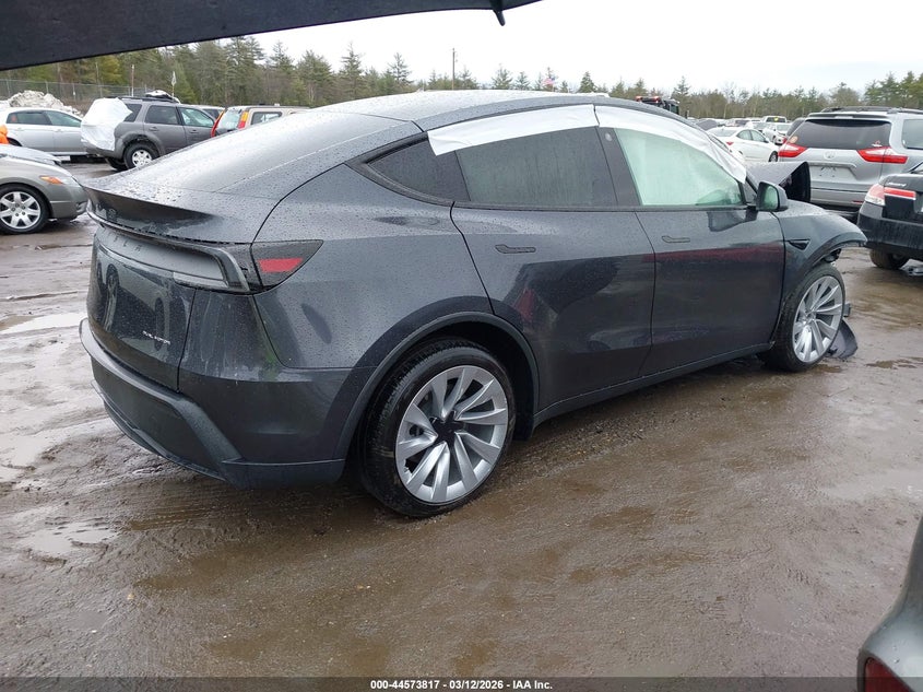 2026 Tesla Model y VIN 7SAYGDEE1TA588409 IAAI salvage auction — FRONT END, Salvage (Massachusetts), sold $7,800 on 2026-07-23 (photo 4)