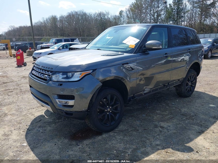 2016 Land rover Range rover sport VIN SALWR2VF7GA545182 IAAI salvage auction — LEFT SIDE, Original (Texas), sold $5,700 on 2026-07-16 (photo 2)