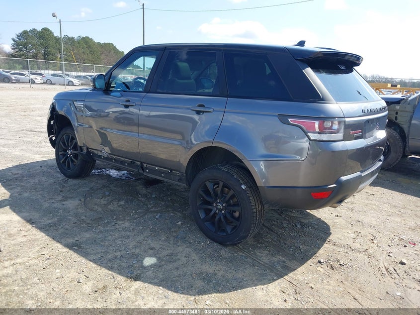 2016 Land rover Range rover sport VIN SALWR2VF7GA545182 IAAI salvage auction — LEFT SIDE, Original (Texas), sold $5,700 on 2026-07-16 (photo 3)