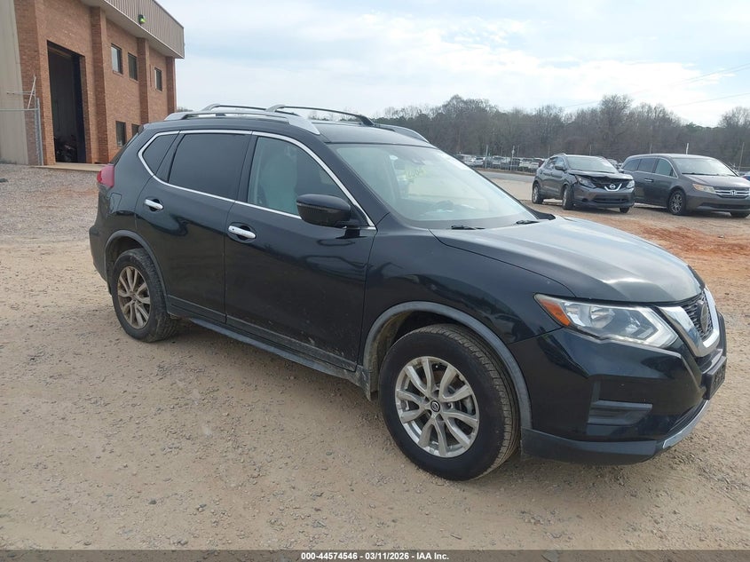 2020 Nissan Rogue VIN JN8AT2MV1LW113541 IAAI salvage auction — LEFT SIDE, Salvage Title, sold $1,100 on 2026-07-30 (photo 1)