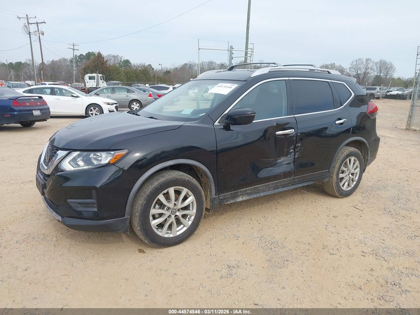 2020 Nissan Rogue VIN JN8AT2MV1LW113541 IAAI salvage auction — LEFT SIDE, Salvage Title, sold $1,100 on 2026-07-30 (photo 2)