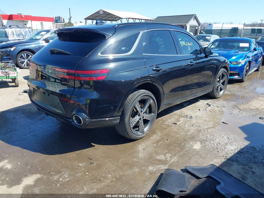 2023 Genesis Gv70 VIN KMUMCDTC1PU137678 IAAI salvage auction — LEFT SIDE, Salvage - Greater Than 75% (Maryland), sold $11,450 on 2026-07-16 (photo 4)