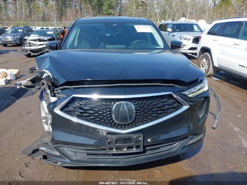 2022 Acura MDX VIN 5J8YE1H3XNL017078 IAAI salvage auction — FRONT END, Salvage (Connecticut), sold $8,900 on 2026-09-26 (photo 6)