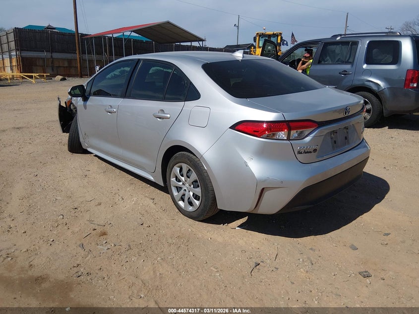 2024 Toyota Corolla VIN JTDBCMFEXR3041354 IAAI salvage auction — LEFT FRONT, Salvage (South Carolina), sold $6,750 on 2026-07-28 (photo 3)