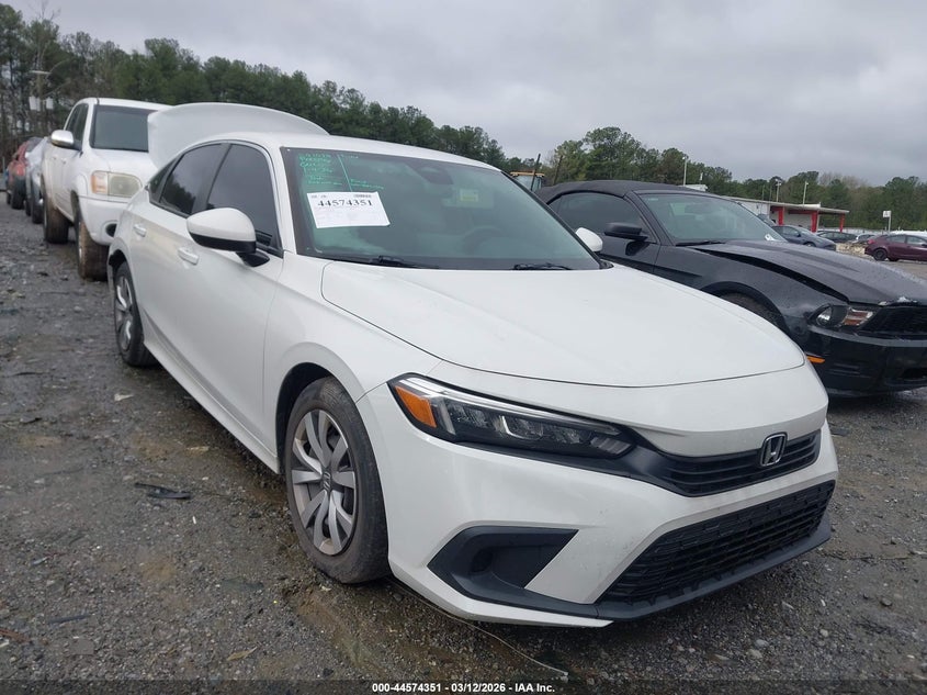 2022 Honda Civic VIN 2HGFE2F22NH508099 IAAI salvage auction — REAR END, Salvage Title, sold $6,600 on 2026-07-09 (photo 1)