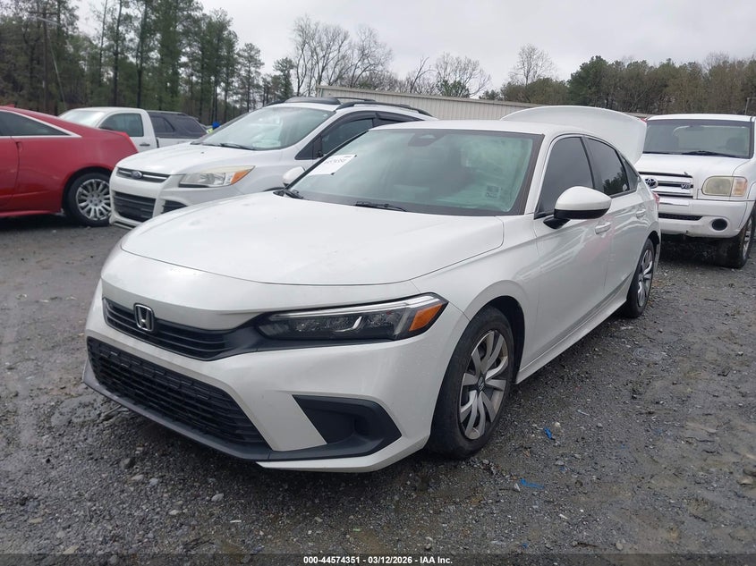 2022 Honda Civic VIN 2HGFE2F22NH508099 IAAI salvage auction — REAR END, Salvage Title, sold $6,600 on 2026-07-09 (photo 2)
