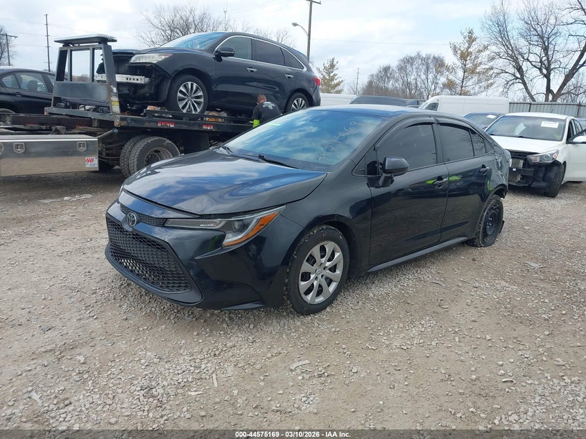 2021 Toyota Corolla VIN 5YFEPMAE1MP163528 IAAI salvage auction — REAR END, Salvage Title, sold $3,300 on 2026-07-15 (photo 2)