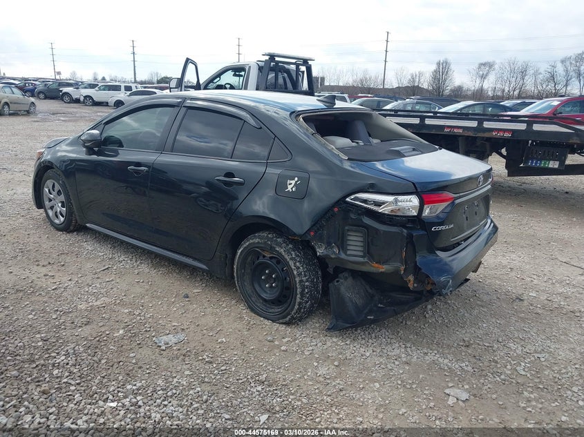 2021 Toyota Corolla VIN 5YFEPMAE1MP163528 IAAI salvage auction — REAR END, Salvage Title, sold $3,300 on 2026-07-15 (photo 3)