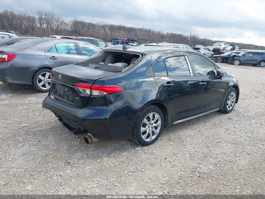 2021 Toyota Corolla VIN 5YFEPMAE1MP163528 IAAI salvage auction — REAR END, Salvage Title, sold $3,300 on 2026-07-15 (photo 4)