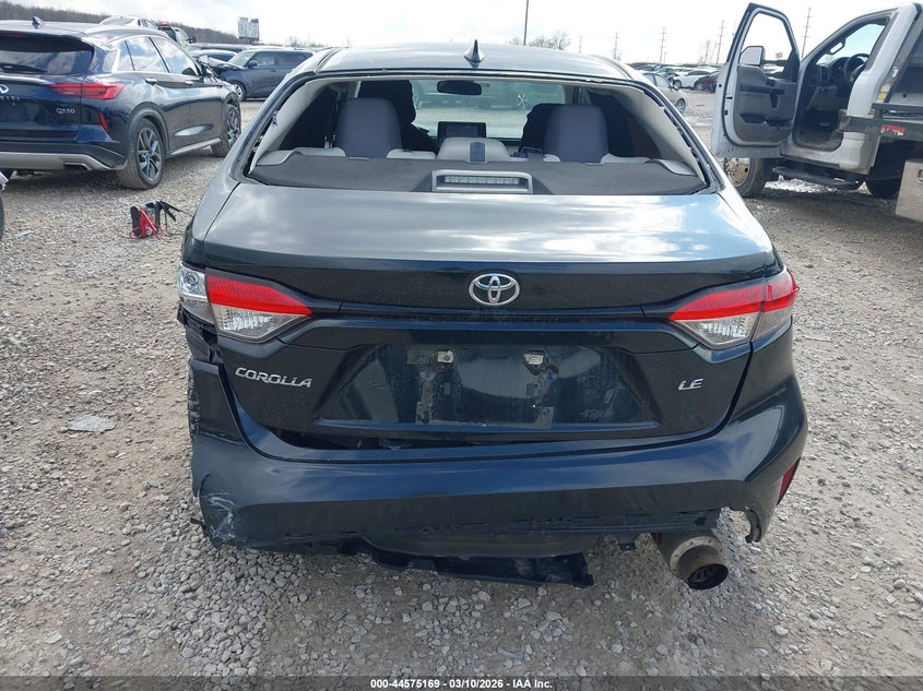 2021 Toyota Corolla VIN 5YFEPMAE1MP163528 IAAI salvage auction — REAR END, Salvage Title, sold $3,300 on 2026-07-15 (photo 6)