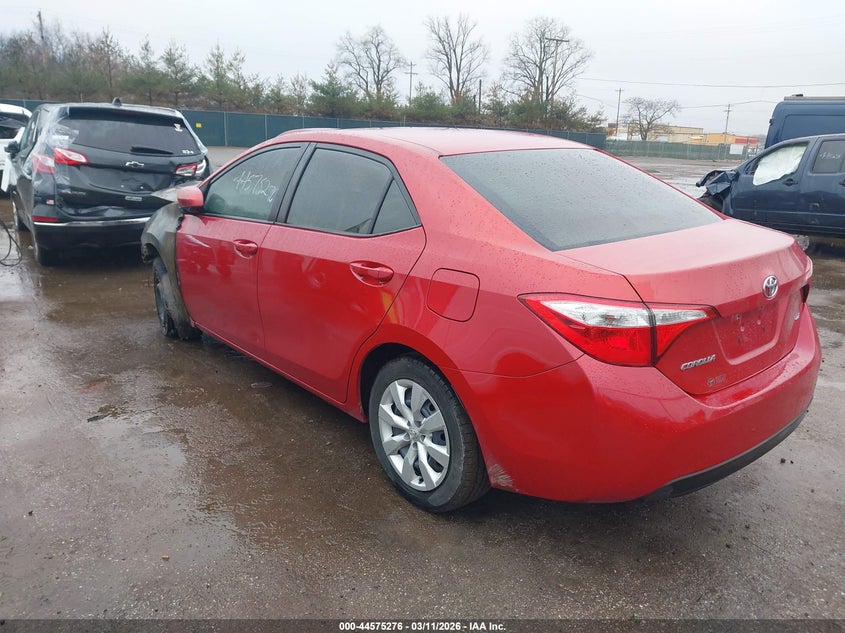 2016 Toyota Corolla VIN 5YFBURHEXGP434234 IAAI salvage auction — ENGINE BURN, Clear (Indiana), sold $25 on 2026-07-21 (photo 3)