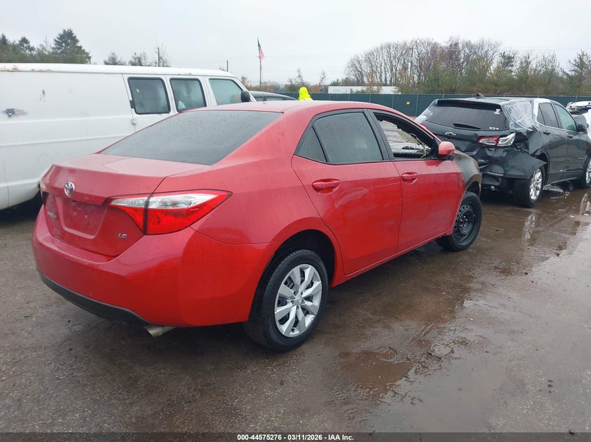 2016 Toyota Corolla VIN 5YFBURHEXGP434234 IAAI salvage auction — ENGINE BURN, Clear (Indiana), sold $25 on 2026-07-21 (photo 4)