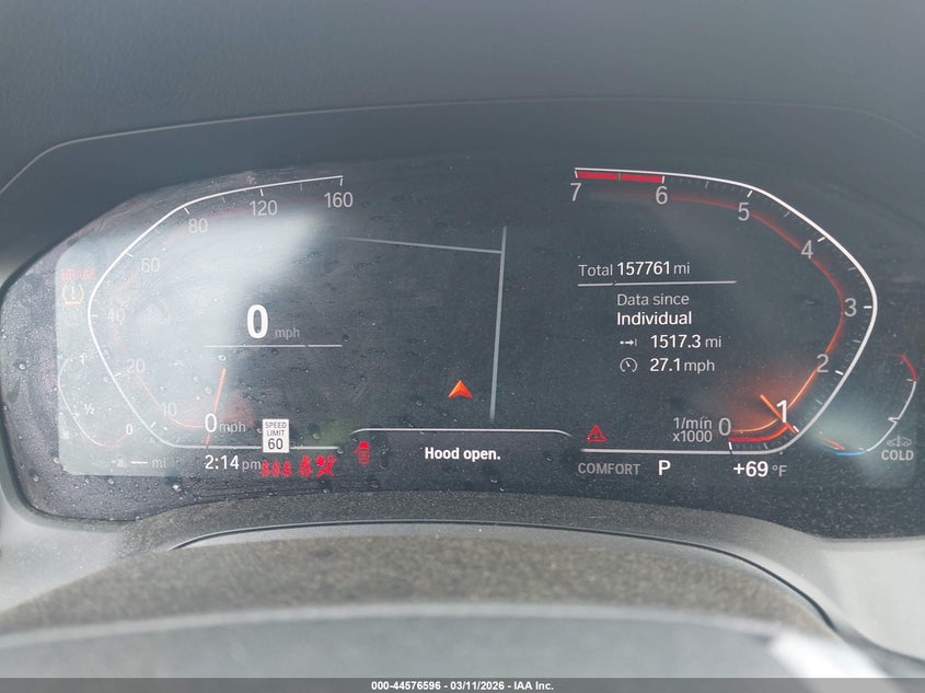2019 BMW 3er VIN WBA5R7C59KFH29321 IAAI salvage auction — FRONT END, Salvage Title, sold $4,800 on 2026-07-19 (photo 7)