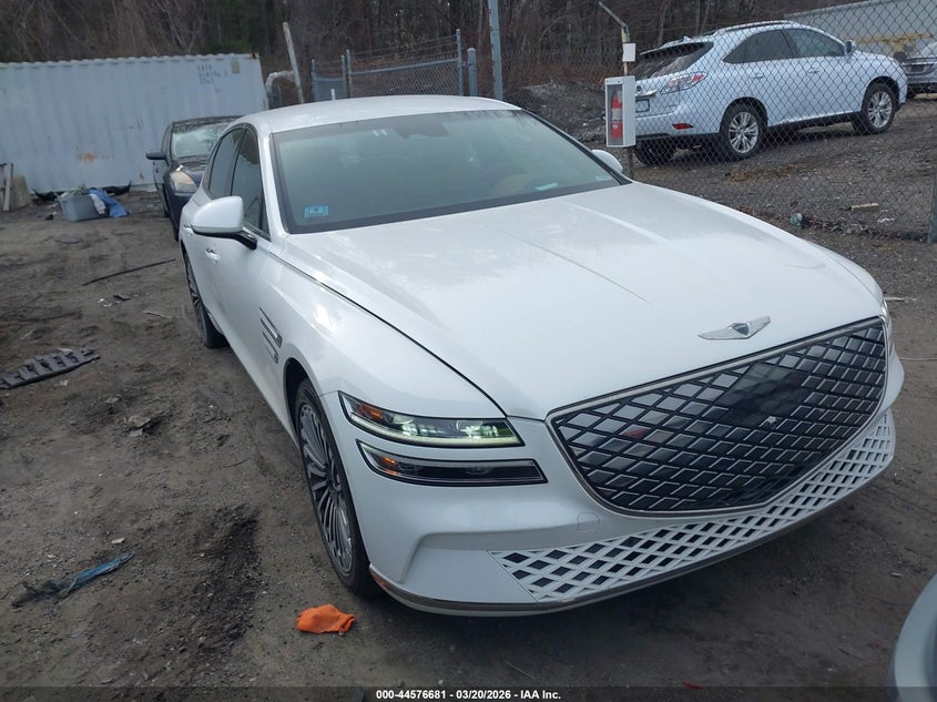 2023 Genesis G80 VIN KMTGE4S11PU007105 — IAAI salvage auction photo