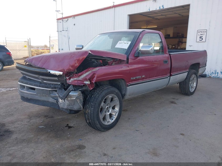 1996 Dodge Ram VIN 1B7HF16ZXTS565023 IAAI salvage auction — LEFT FRONT, Clear (Montana), sold $350 on 2026-07-08 (photo 2)