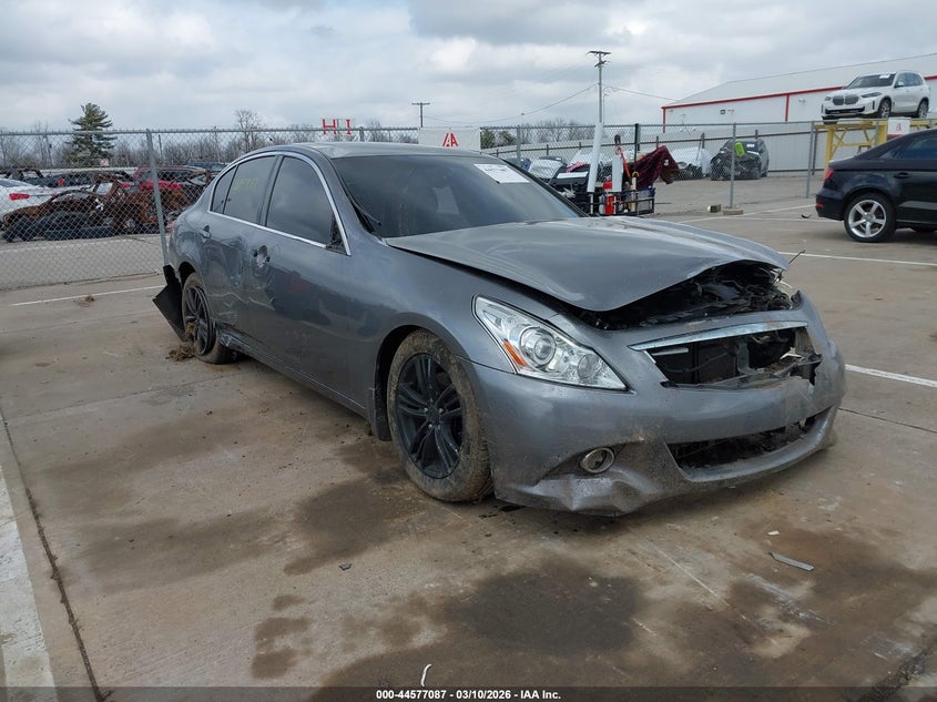 2013 Infiniti VIN JN1CV6AR5DM353057 IAAI salvage auction — ALL OVER, Clear (Indiana), sold $550 on 2026-07-17 (photo 1)